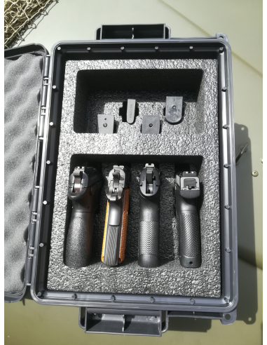 Valise Tactique pour 4 armes de poing