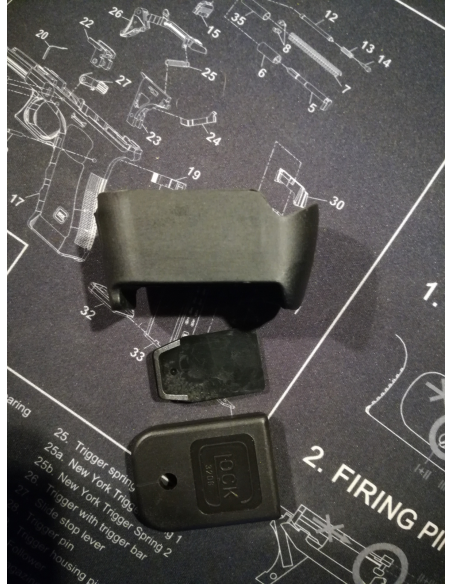 Grip extender Glock 26/27 Grip extender Glock 26/27